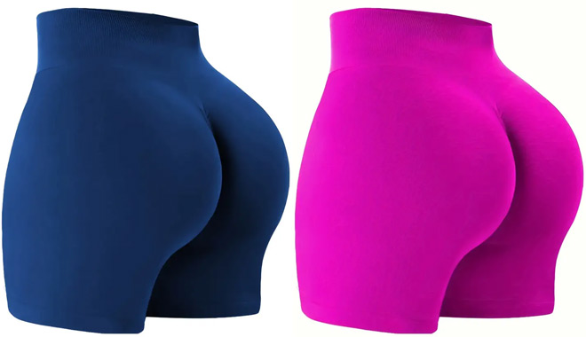 Womens Quick Drying Yoga Shorts