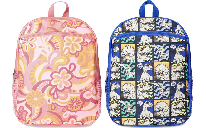 Wonder Nation 16 Inch Kids Backpack in Two Patterns