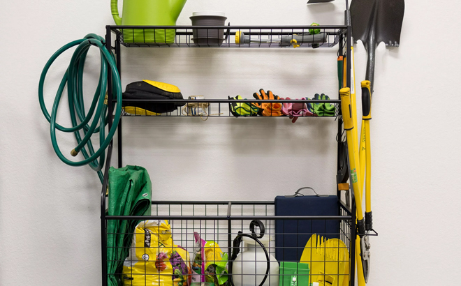 Workshop 36 inch Rolling Storage Shelf