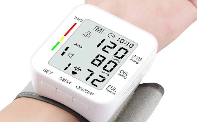 Wrist Blood Pressure Monitor