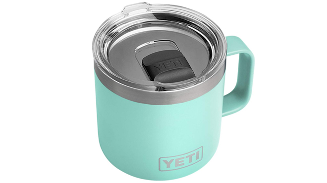 YETI Rambler Vacuum Insulated Mug 14 oz Seafoam