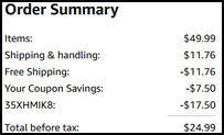 1 Gallon Crystal Clear Epoxy Resin Kit Order Summary