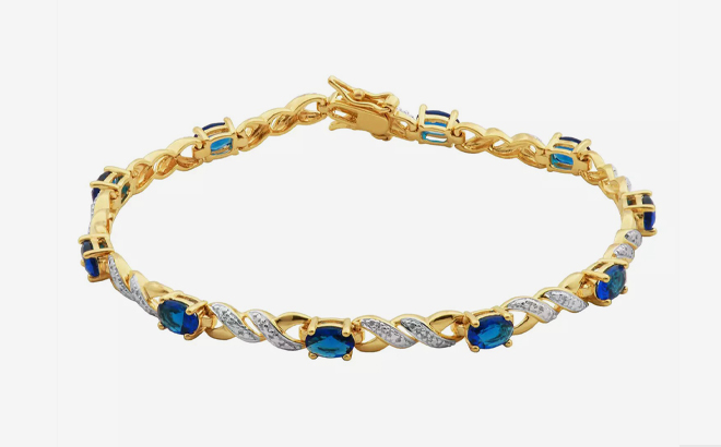 18K Yellow Gold Plated Bracelet