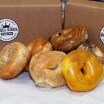 1Bagel Kings of New York Boxes next to Bagels