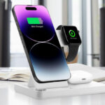 3 in 1 Charging Station with iPhone Apple Watch and AirPods charging