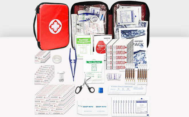 300 Piece Travel First Aid Kit