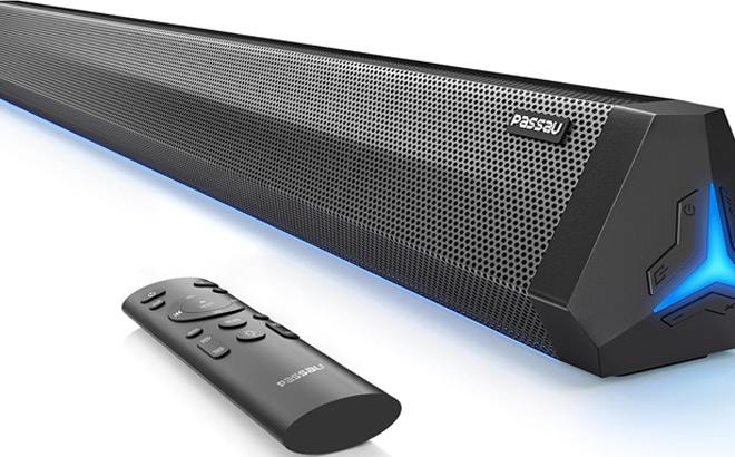 35 Inch Soundbar with a Remote