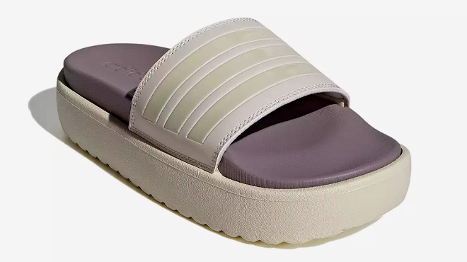 4 Adidas Adilette Womens Platform Slides