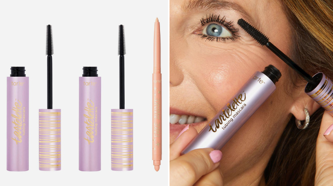 4 Tarte Awake Lifted Tubing Mascara and Eyeliner Set