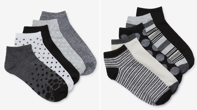 No Boundaries Womens Low Cut Socks