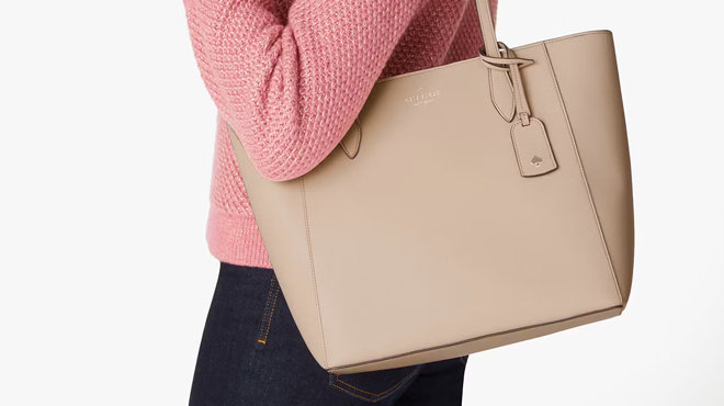 A Person Carrying a Kate Spade Dana Tote