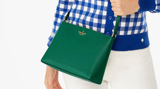 A Person Carrying a Kate Spade Leila Crossbody