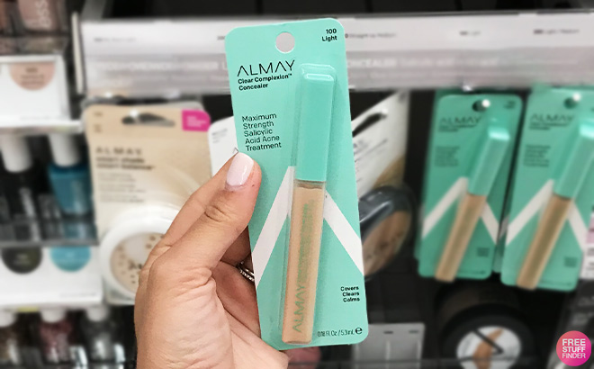 A Person Holding Almay Concealer