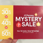 A Person Holding Mystery Coupon at JCPenney