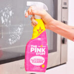 A Person Holding The Pink Stuff Miracle Multi Purpose Cleaner Spray