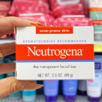 A Person Holding a Neutrogena Facial Bar