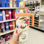 A Person Holding the Reduce 40 Ounce Stainless Steel Straw Tumbler Mug at Target