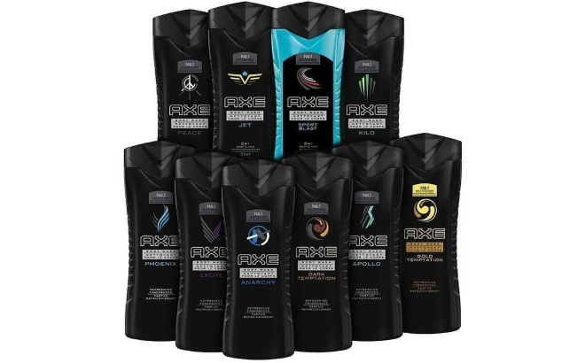 AXE Shower Gel Body Wash Pack