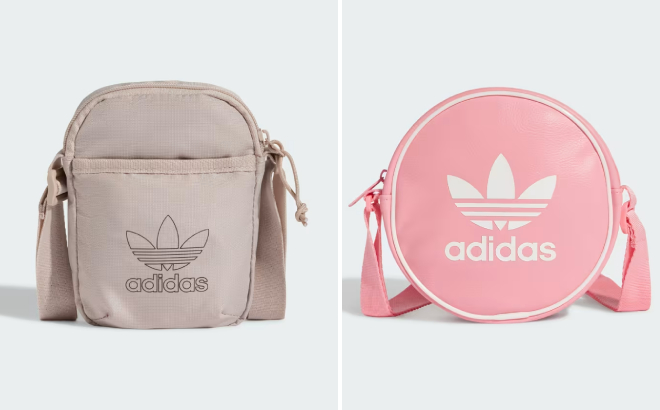 Adidas Adicolor Festival Bag and Classic Round Bag