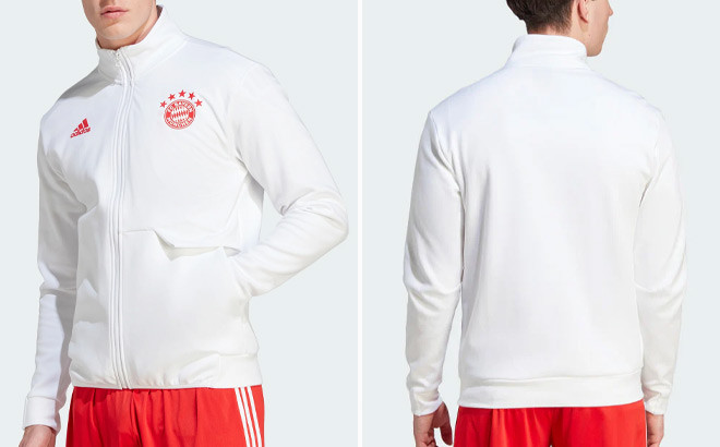 Adidas Mens Fc Bayern Anthem Jacket