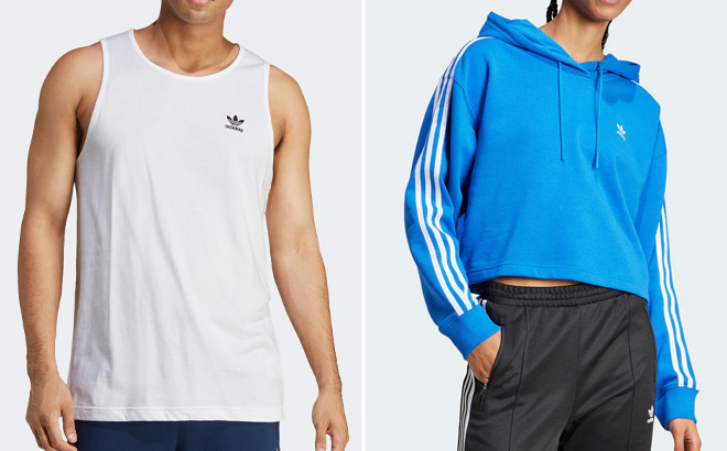 Adidas Mens Trefoil Essentials Tank Top