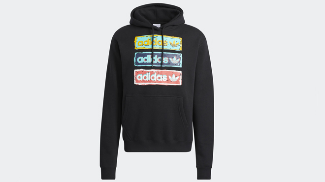 Adidas Mens Tri Linear Hoodie