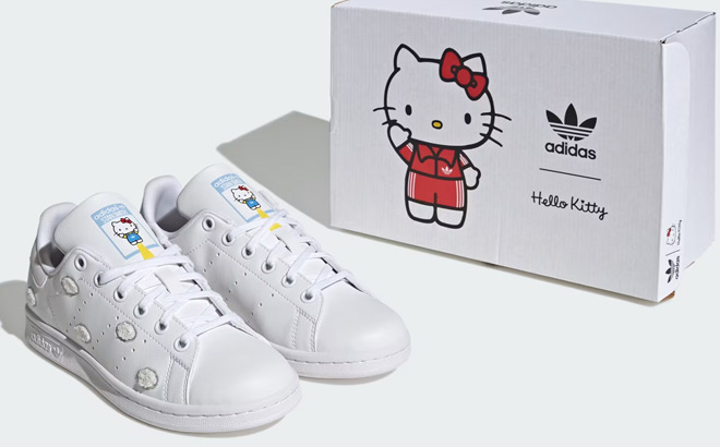 Adidas x Hello Kitty Stan Smith Kids Shoes