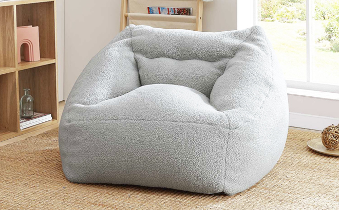 Aeropostale Cozy Sherpa Bean Bag Sofa Chair