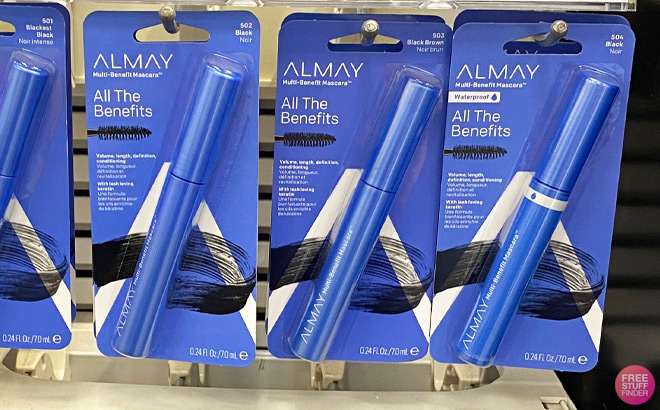 Almay Multi Benefit Keratin Infused Waterproof Mascara inside a Store