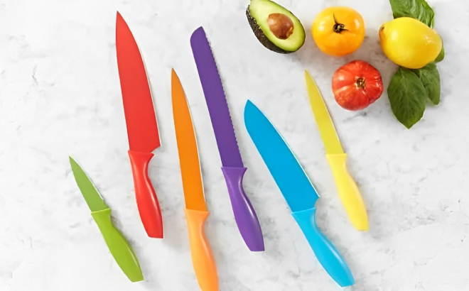 Amazon Basics Kitchen Knife Set