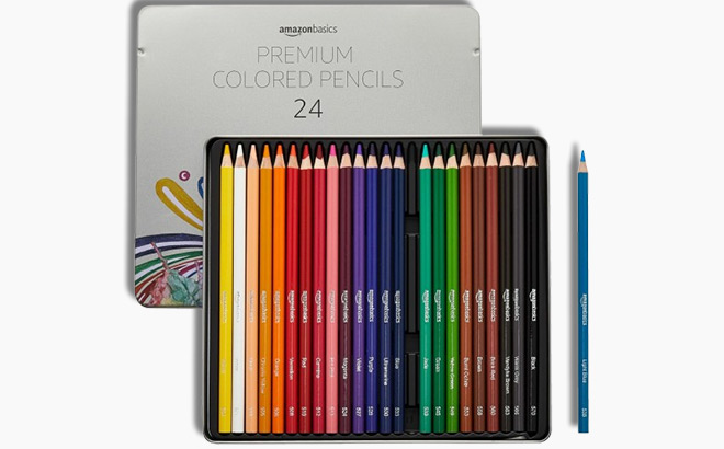 Amazon Basics Premium Colored Pencils