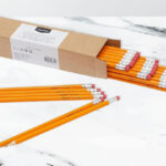 Amazon Basics Woodcased Pencils on the Table