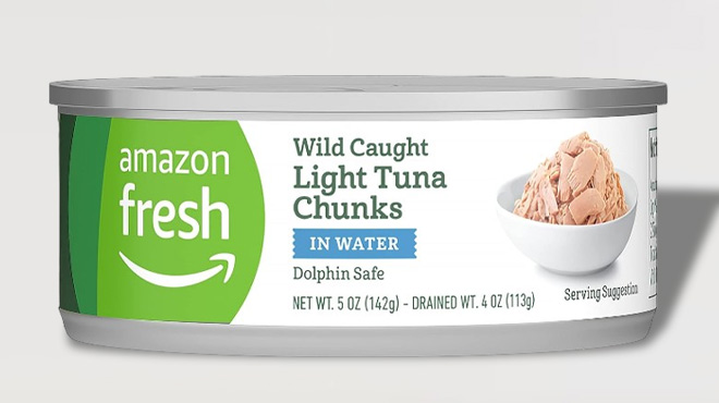 Amazon Fresh Light Tuna Chunk In Water