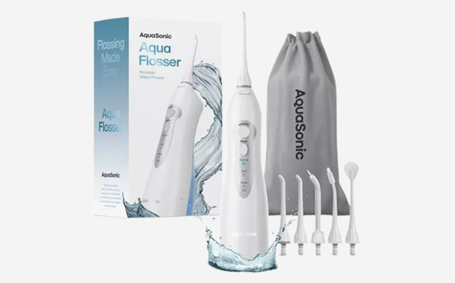 AquaSonic Cordless Rechargeable Water Flosser