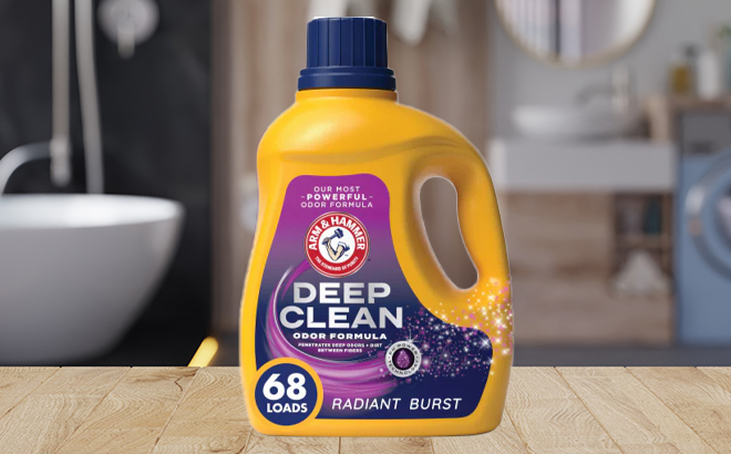 Arm Hammer Deep Clean Odor Formula Liquid Laundry Detergent