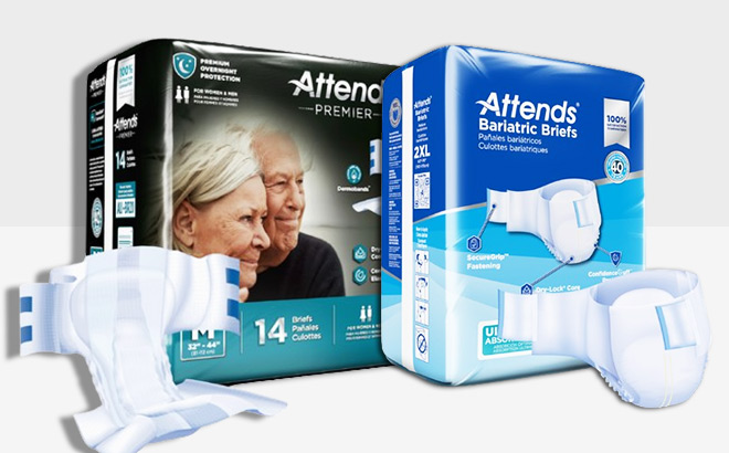 Attends Incontinence Items