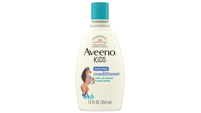 Aveeno Kids Curly Hair Conditioner With Oat Extract Shea Butter