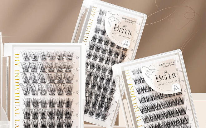 Befer Lash Clusters