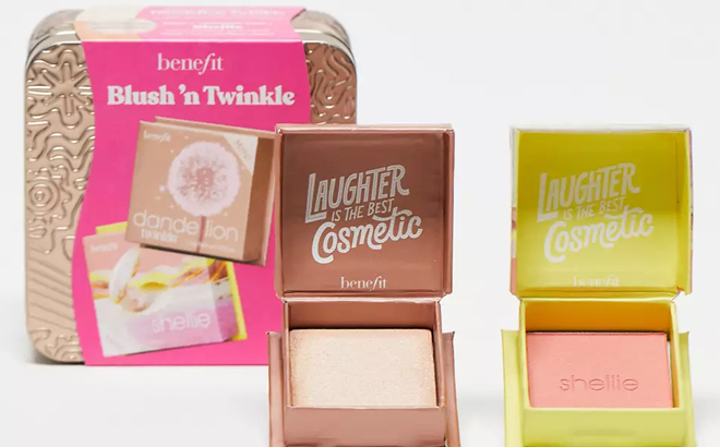 Benefit Cosmetics Blush n Twinkle Blush Highlighter Set