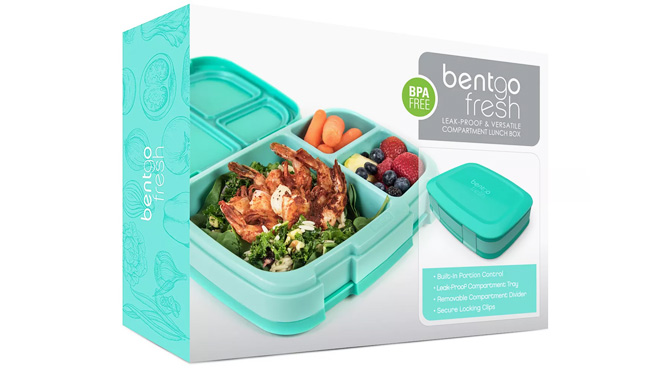 Bentgo Fresh 4 Compartment Leak Proof Lunch Box