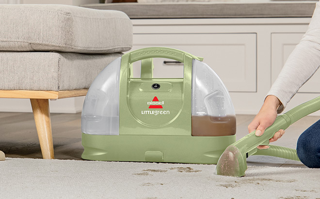 Bissell Carpet Cleaner on the Floor