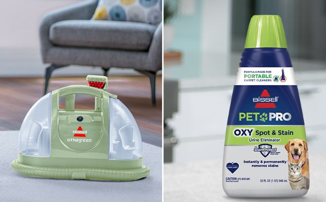 Bissell Carpet Cleaner with Pet Pro Oxy Spot Stain Formula