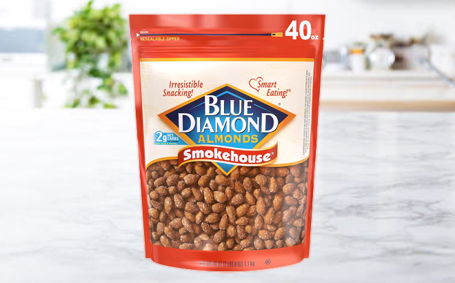 Blue Diamond Almonds Smokehouse 40 oz Resealable Pack