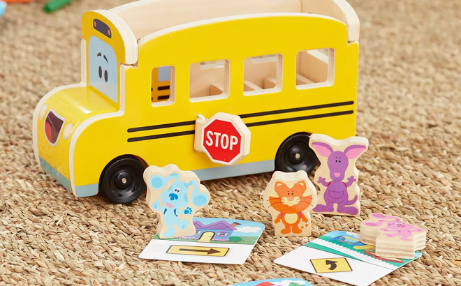 Blues Clues School Bus Play Set