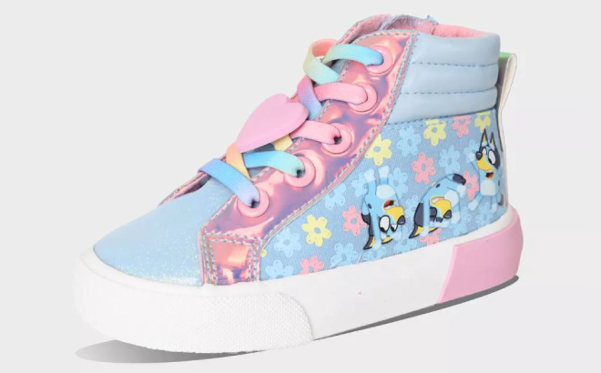 Bluey Toddler High Top Sneakers