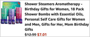 BodyRefresh Aromatherapy Shower Steamers 18 Pack Screenshot