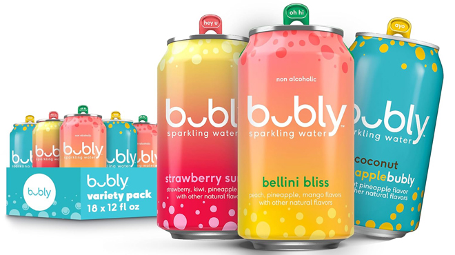 Bubly Sparkling Water 3 Flavor Variety Pack