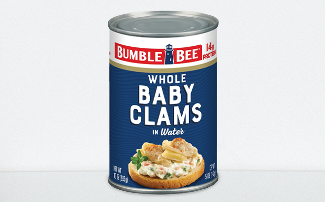 Bumble Bee Whole Baby Canned Clams 1