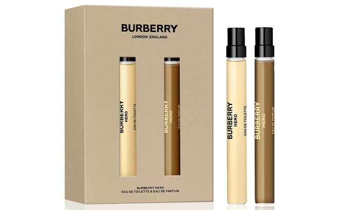 Burberry Mens Hero Travel Spray Gift Set