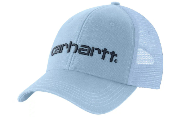 Carhartt Canvas Mesh Back Logo Graphic Cap